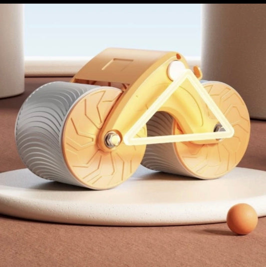 roller wheel abdominal muscle trainer